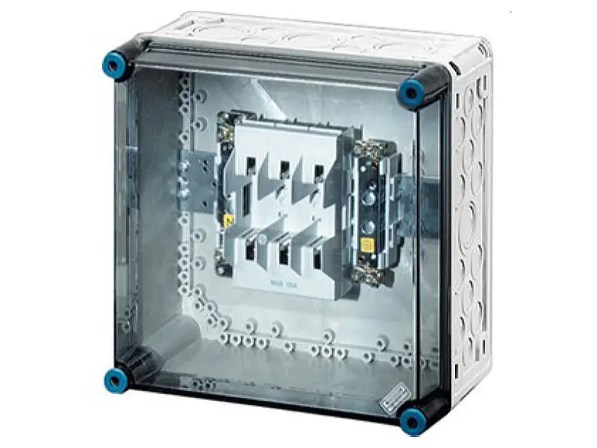 Sicherungsgehäuse NH00 3p. 125A+PE+N Mi 4205