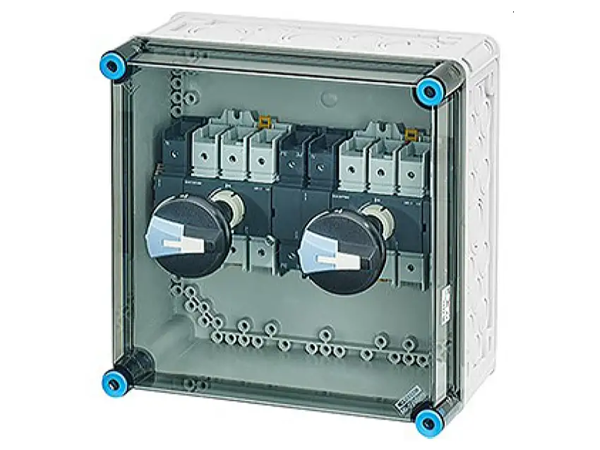 Mi-Lastschaltergehäuse 125A, 3polig+PE+N Mi 7225