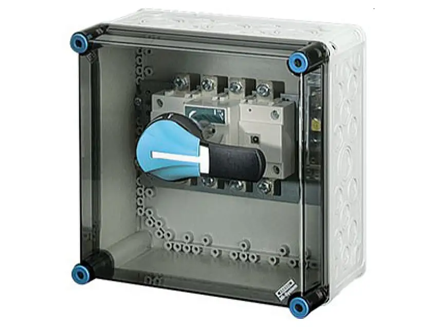 Mi-Lastschaltergehäuse 160A 4polig+PE Mi 7257