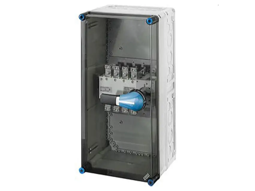Mi-Lastumschaltergehäuse 160A 4polig+PE Mi 7481