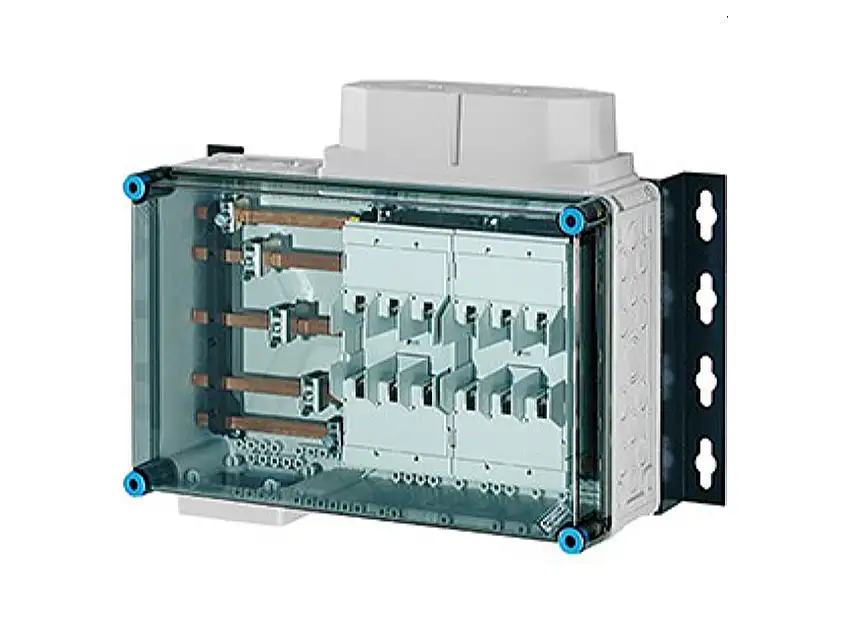 Verteiler 2x3xNH 00 125A 5-pol.Sch.250A Mi AS 4142