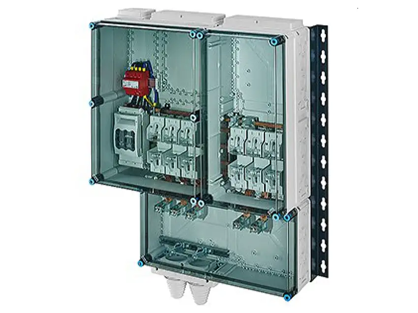 Verteiler 2x3xNH 1 250A 5-pol.Sch.250A Mi AS 6242 S