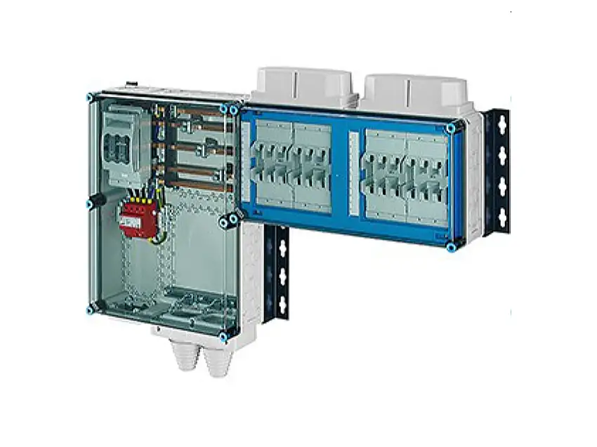 Verteiler 4x3xNH 00 125A 5-pol.Sch.250A Mi AS 9144 S