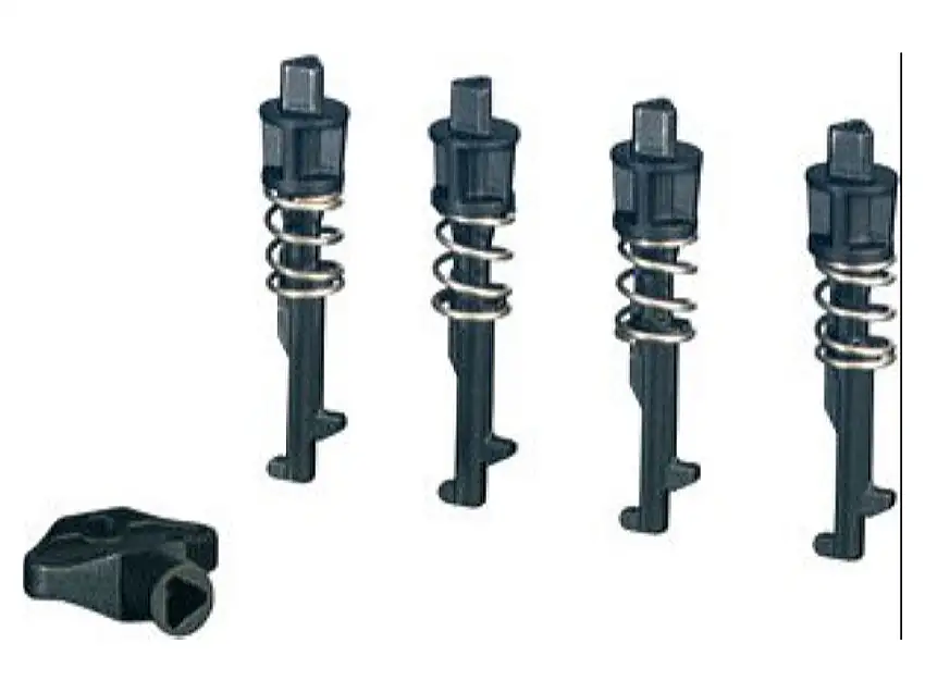 Deckelverschluss Dreikant 8mm, 4 Ver. Mi DR 04