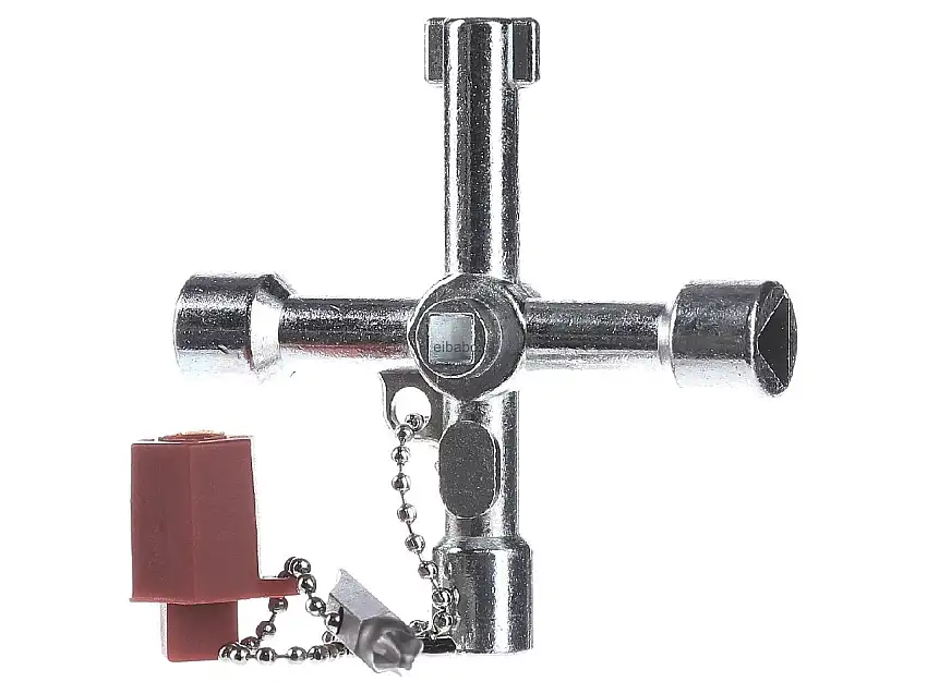 Schaltschrankschlüssel mit Kette + Adapter KL 500