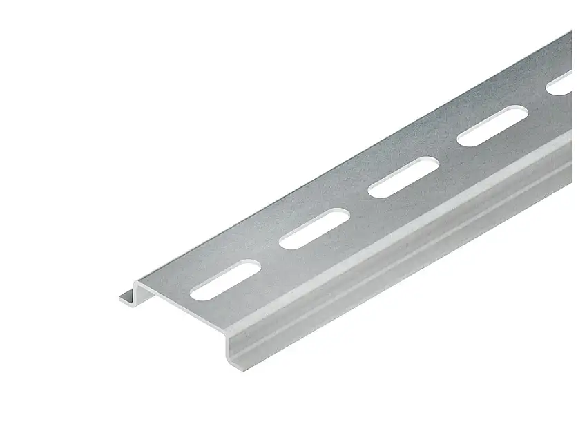 Tragschiene 35x7,5mm gelocht verzinkt 536LO/2