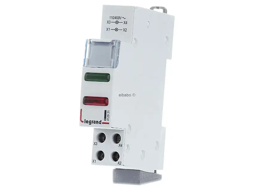 Reiheneinbau Leuchtmelder gn+rt 110/400V 412931