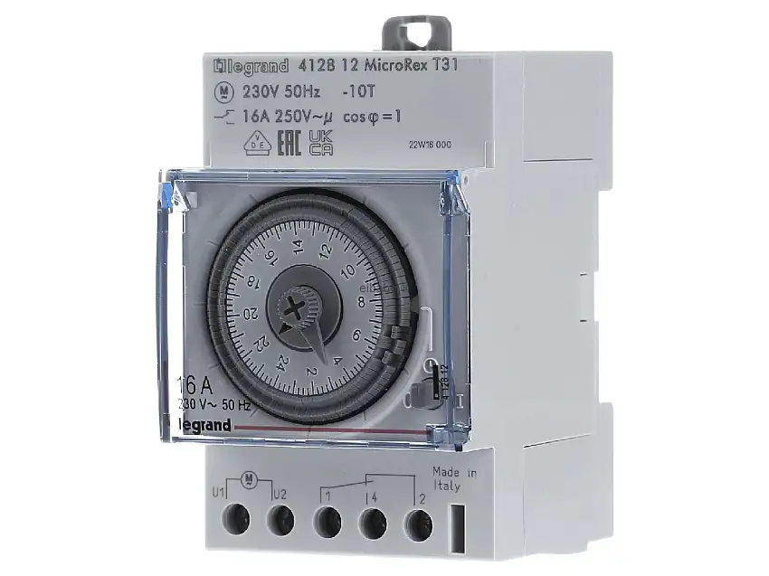 Tagesschaltuhr sync. 230V 50Hz MicroRex T31/412812