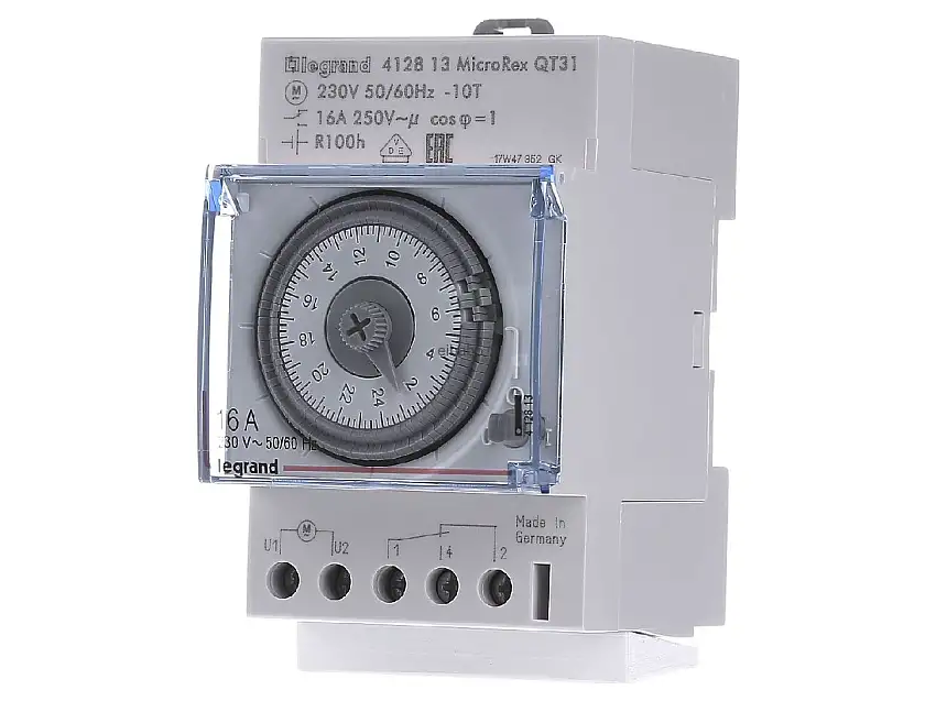 Tagesschaltuhr quarz 230V 50-60Hz MicroRexQT31/412813