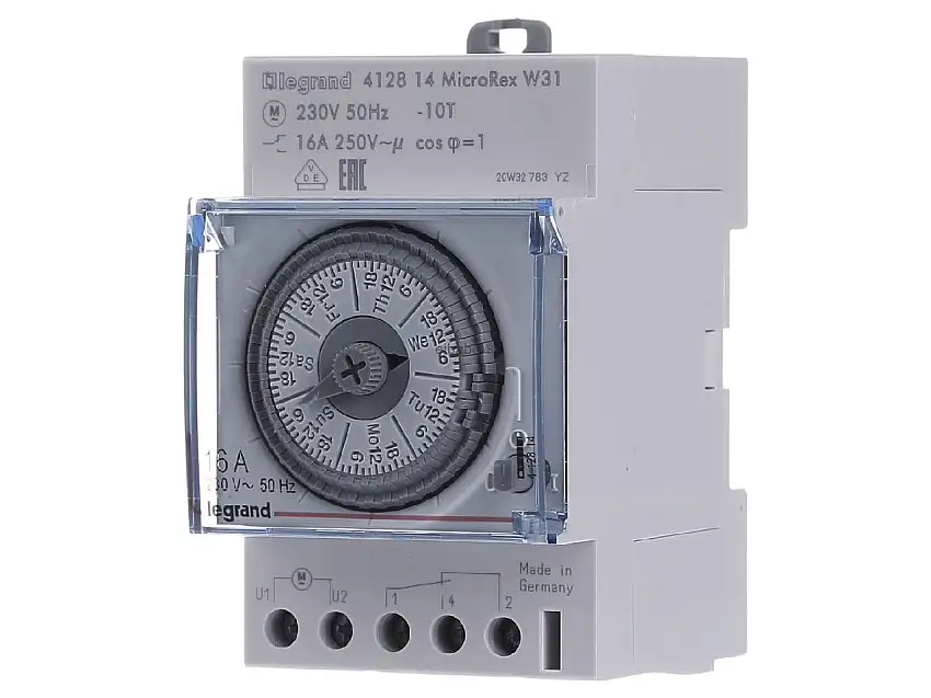 Wochenschaltuhr syn. 230V 50Hz MicroRexW31/412814