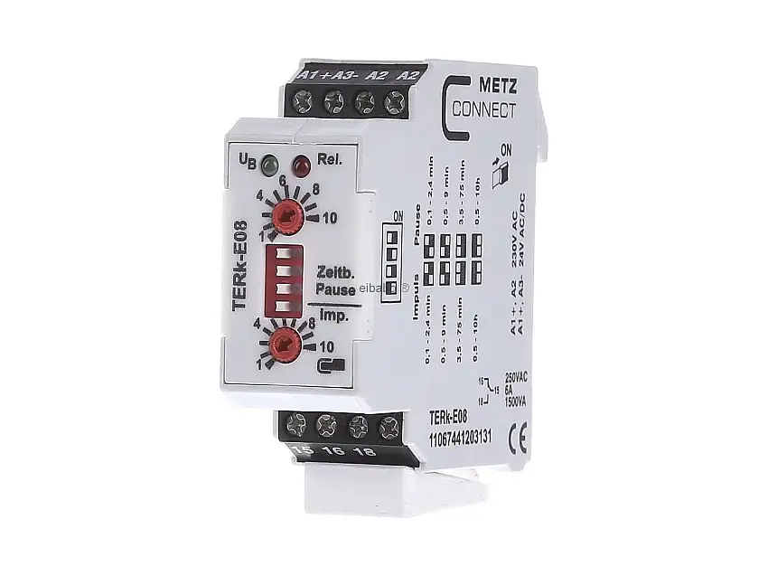 Zeitrelais 230AC/24UC, 1W TERk-E08 6...36000s