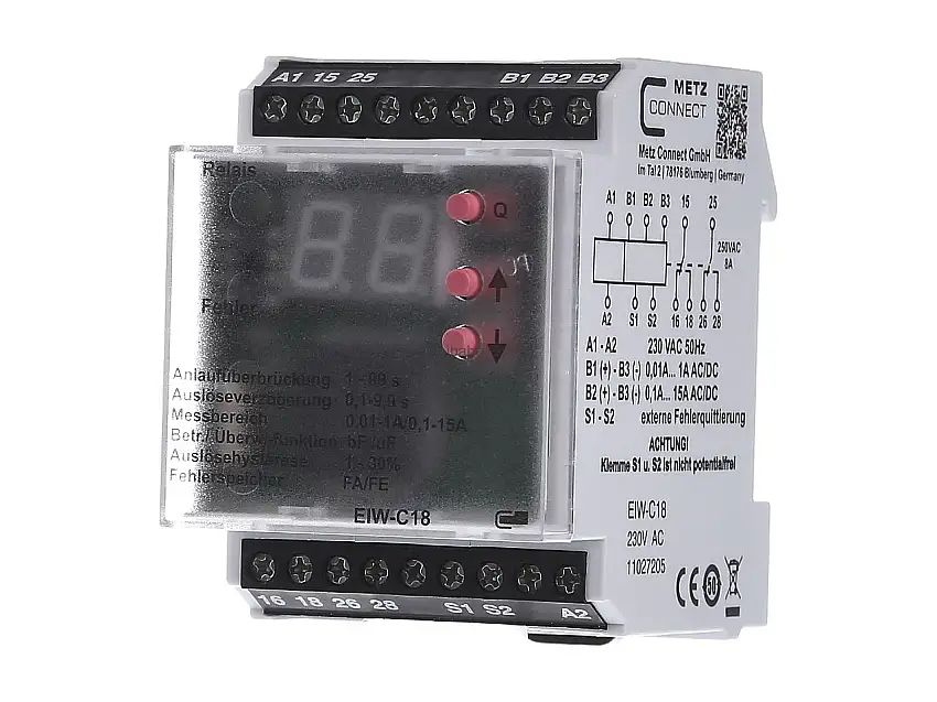 Strommessrelais 0,01A-15A,2W,230V AC 110 272 05