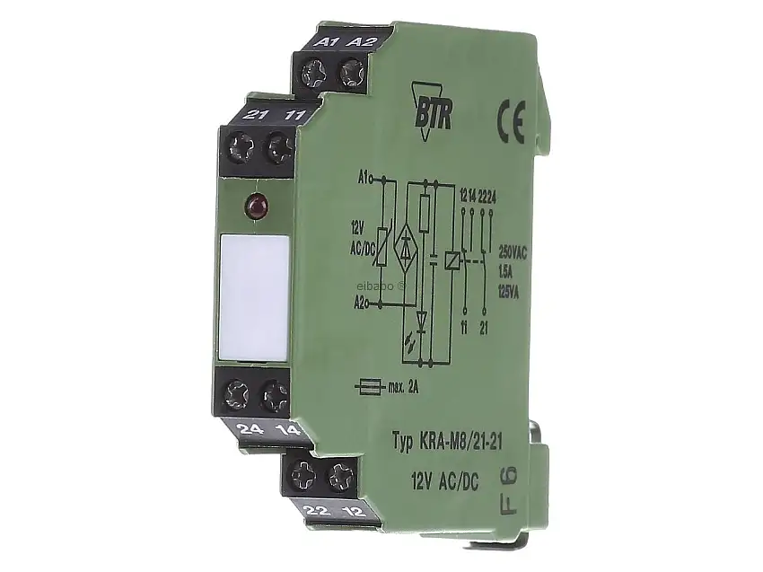 Koppelbaustein 2W KRA-M8/21-21 12AC/DC