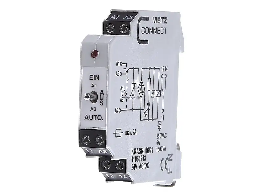 Koppelbaustein 1W KRAS-M6/21 24AC/DC