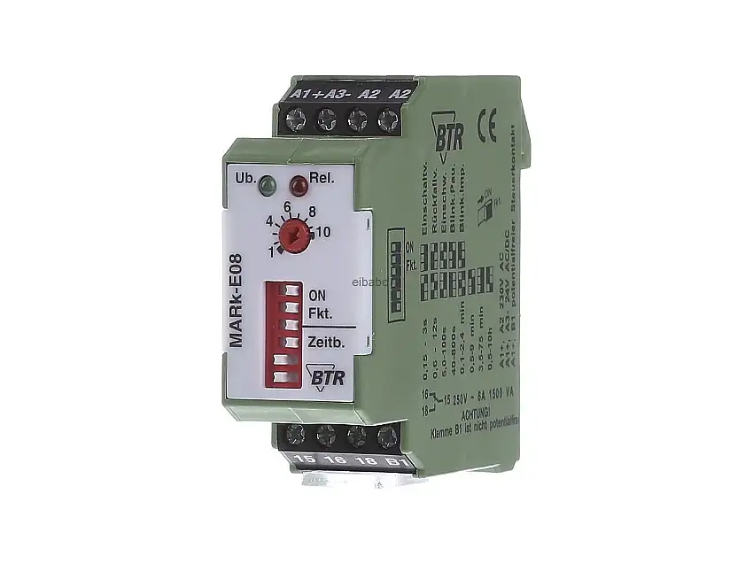Zeitrelais 1W, 15s-10h MARk-E08 230AC/24uc