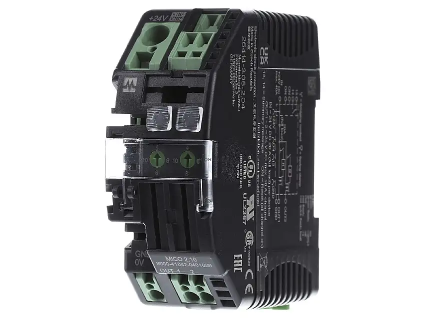 Stromkontroll-Modul 2-fach 24V/ 24V/4-6-8-10ADC 9000-41042-0401000