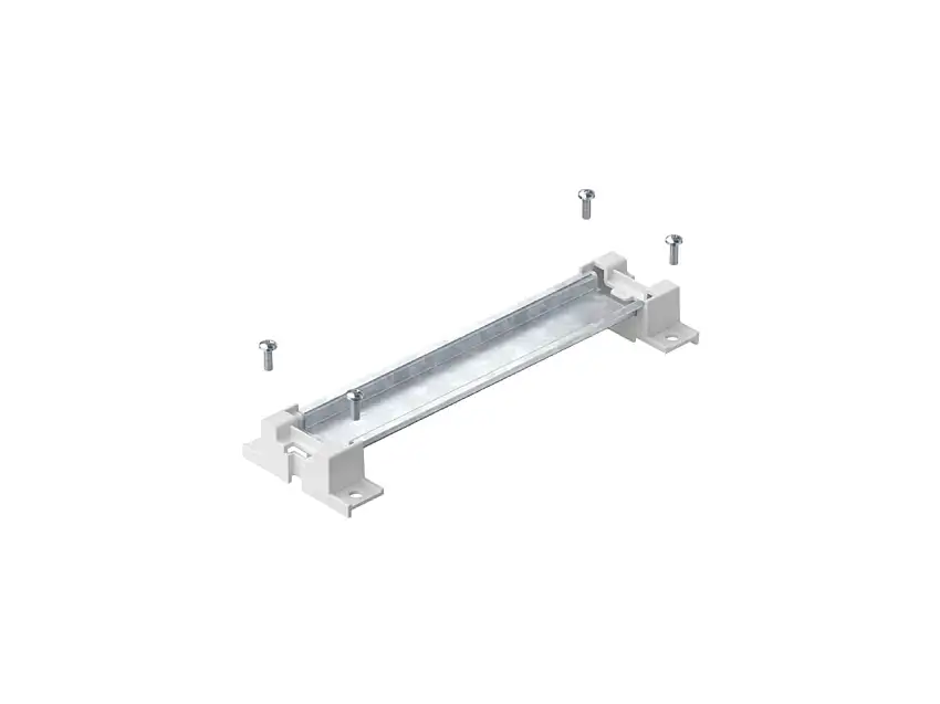 Hutschiene mit Träger+Schrauben 2069 X10 FS
