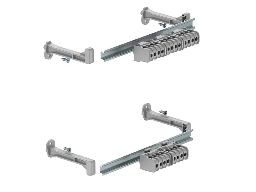 Klemmleistenset m.Schraubklemmen KL-X16 06-16