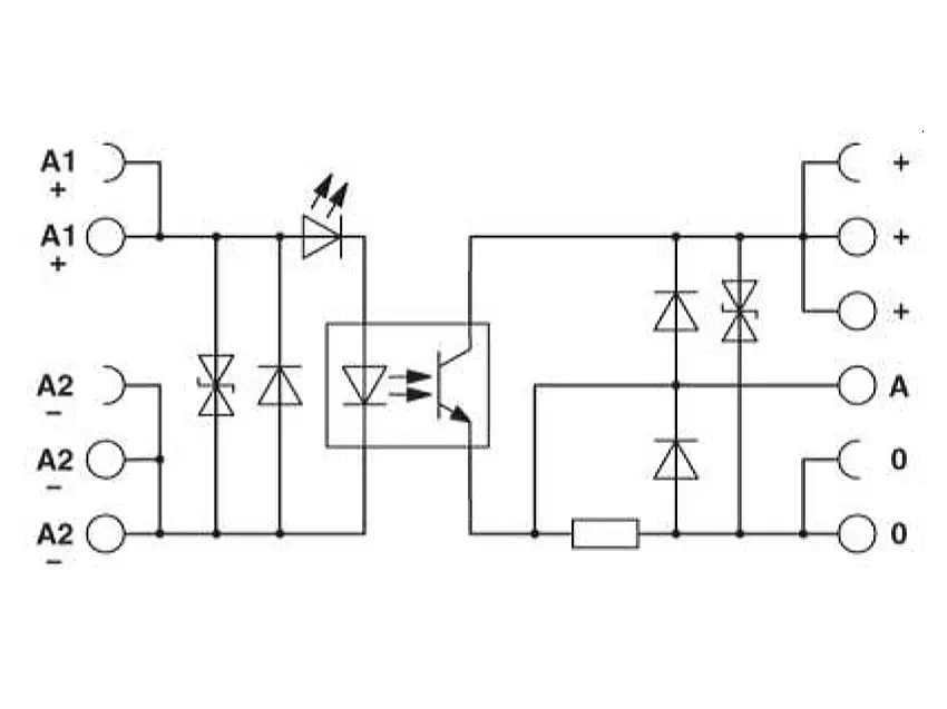 Solid-State-Relaismodul PLC-INTERFACE PLC-OPT- 24DC/TTL