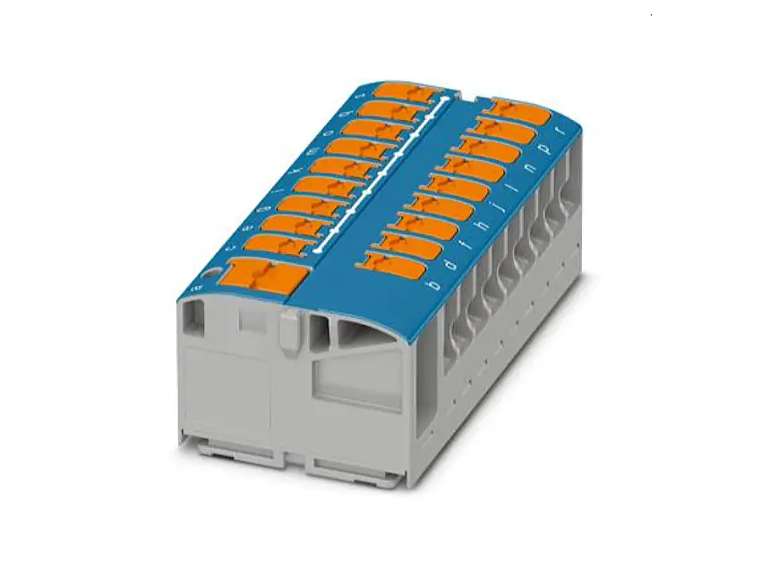 Verteilerblock PTVFIX 6/18X2,5 BU