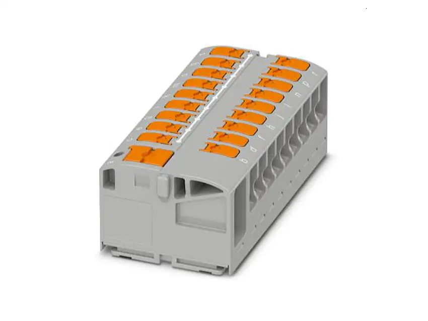 Verteilerblock PTVFIX 6/18X2,5 GY