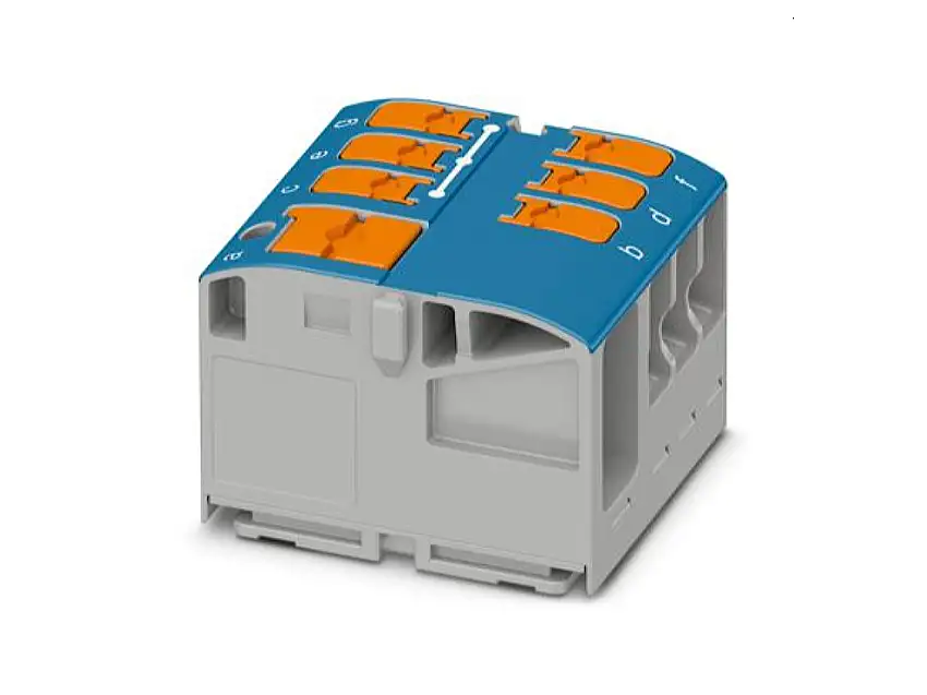 Verteilerblock PTVFIX 6/6X2,5 BU