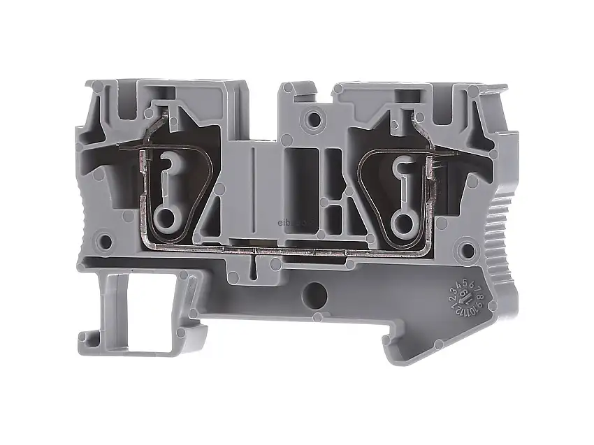 Zugfederklemme 0,2-10qmm B=8,2mm gr ST 6
