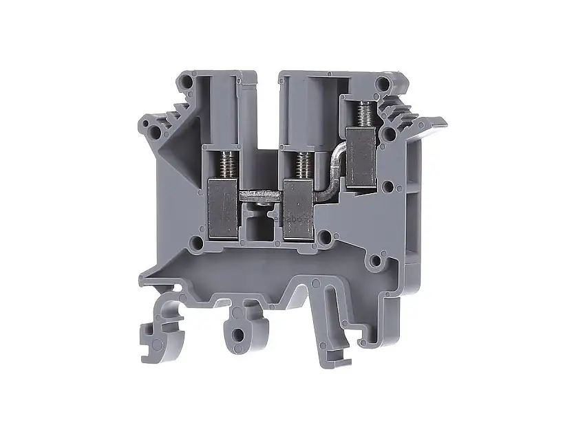 Zwillingsklemme 0,2-4qmm B=6,2mm gr UK 5-TWIN