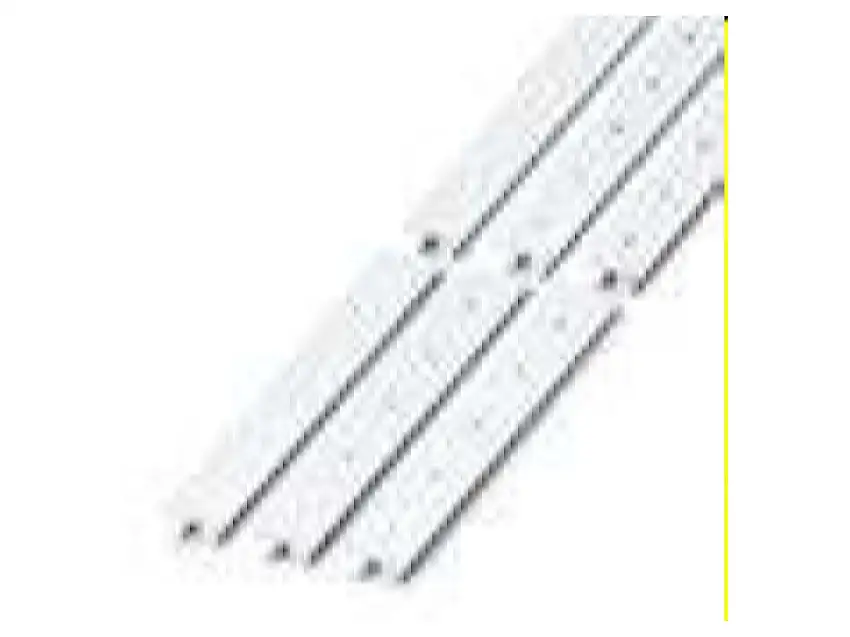 Zackband weiß, 13 x 10,5mm ZB 13:UNBEDRUCKT