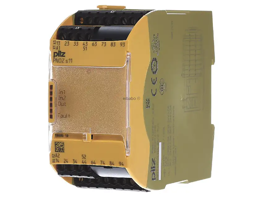 Kontaktblock 24VDC 8 n/o 1 n/c PNOZ s11 #750111