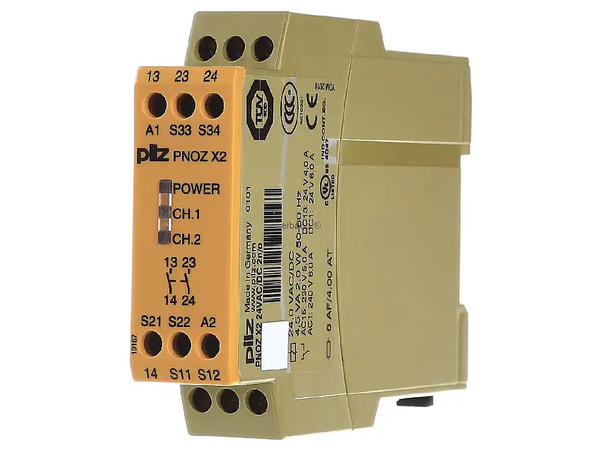 Not-Aus-Schaltgerät 24VAC/DC 2n/o PNOZ X2 #774303