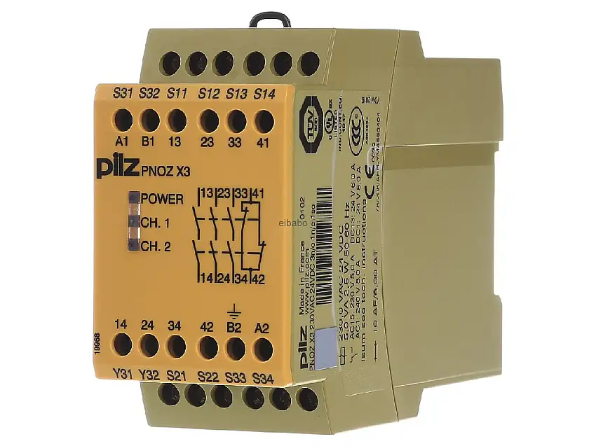 Not-Aus-Schaltgerät 230V AC, 24V DC PNOZ X3 #774318