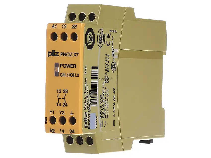 Not-Aus-Schaltgerät 230V AC 2n/o PNOZ X7 #774056
