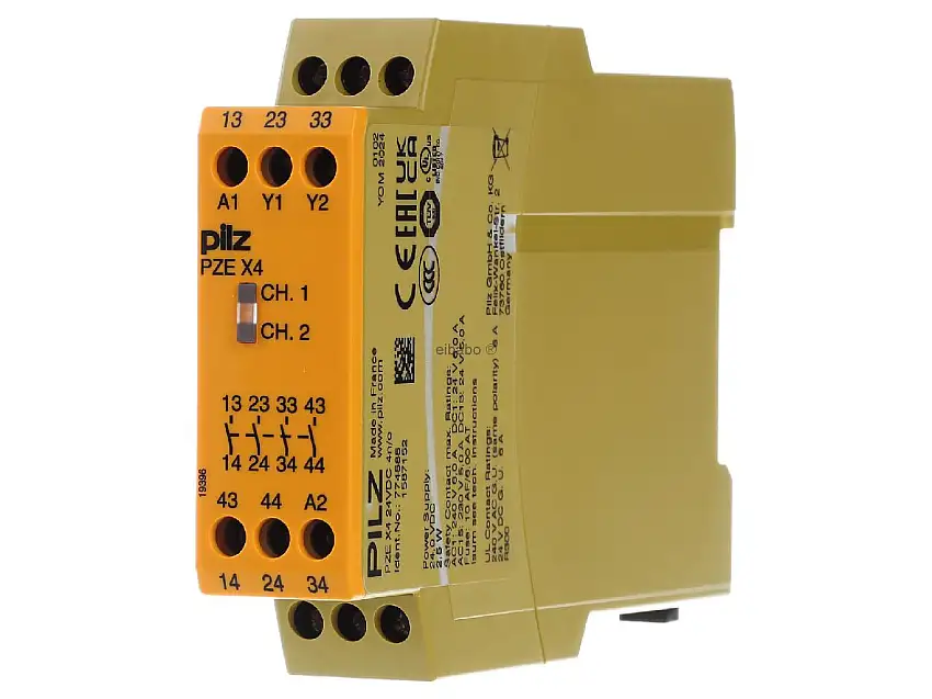 Kontakterweiterungsblock 24VDC 4n/o PZE X4 #774585
