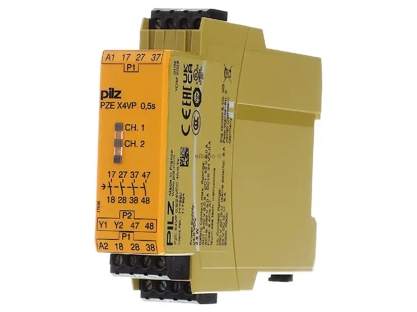 Kontakterweiterungsblock 0,5/24VDC 4n/o fix PZE X4VP #777580