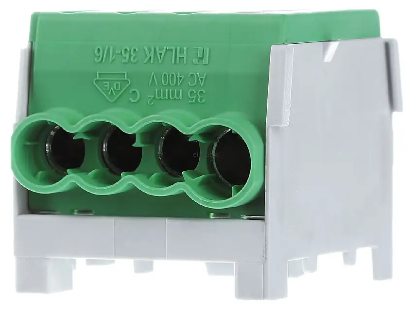 Abzweigklemmen HLAK 35-1/6 M2 grün