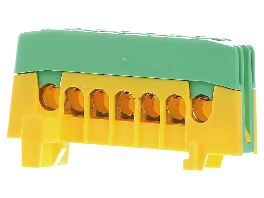 Schutzleiterklemme grün PE7-F2 GN