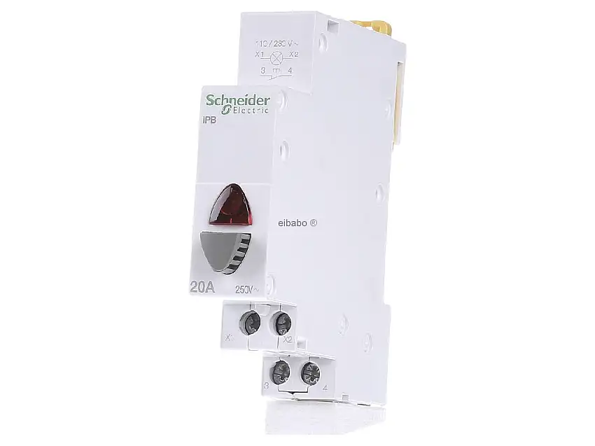 Taster 1Ö+LED rot 110-230V A9E18037