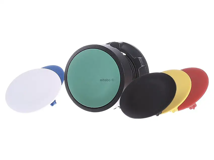 Drucktaster flach, 6 Farben ZB5AA9