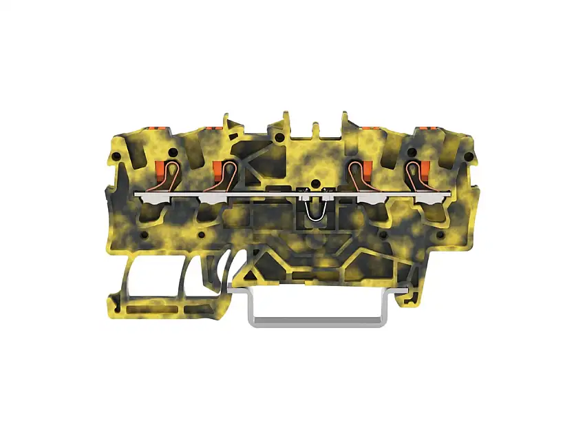 4L-Durchgangsklemme 1,5 qmm, dunkelgr-ge 2201-1401/000-053