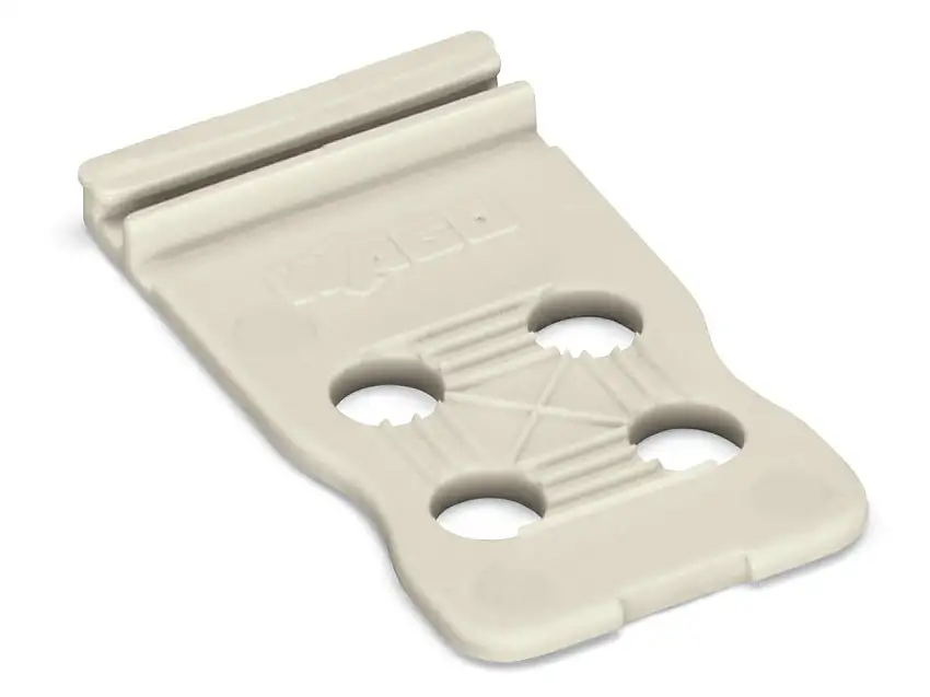 Zugentlastungsplatte 12, 5 mm breit 734-128