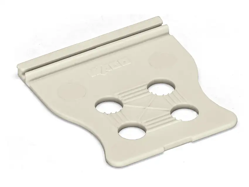Zugentlastungsplatte 75 mm breit,lgr 734-427