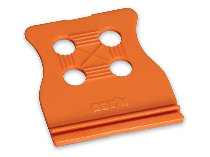 Zugentlastungsplatte 1-teilig,orange 734-428