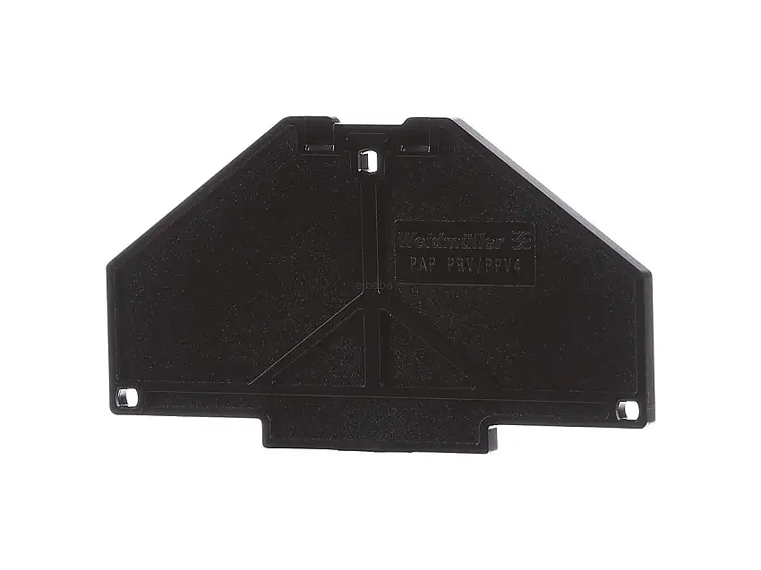 Abdeckplatte schwarz, 3 mm PAP PRV/PPV4 SW