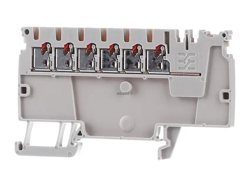 Verteiler-Reihenklemmen 1,5qmm, dunkelbeige AAP11 1.5 LI RD