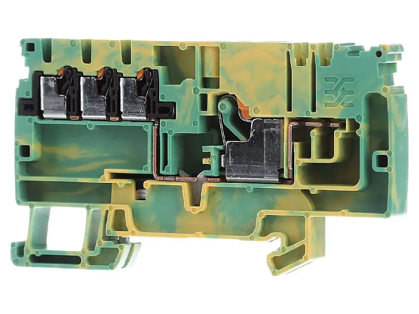 Verteiler-Reihenklemme 6qmm / 1, 5qmm AAP11 6/6X1.5 PE-LI