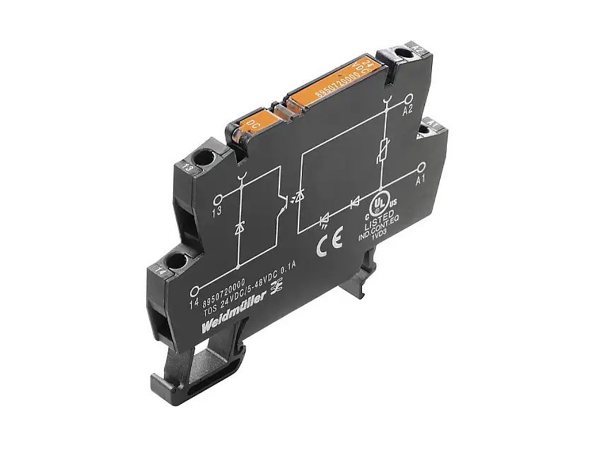 Solid-State-Relais 5-48VDC 100mA TOS 12VDC/48VDC 0,1A
